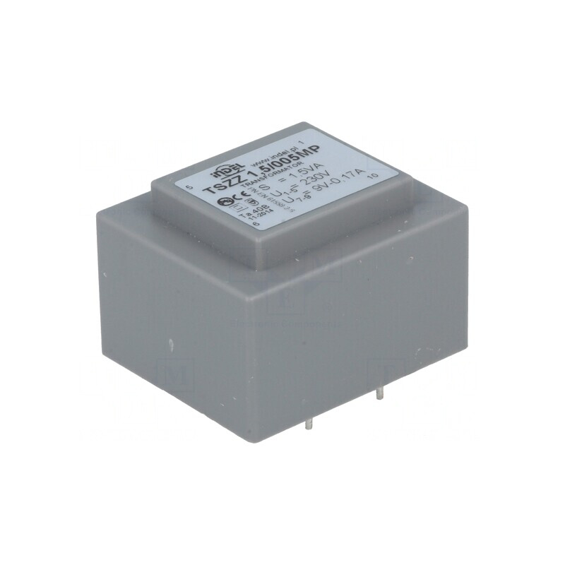 Transformator Încapsulat 1,5VA 230V 9V 130mA PCB | Electronic-mag.ro | Componente Electronice