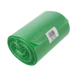 Saci de gunoi verde 60L 50buc | Electronic-mag.ro | Componente Electronice
