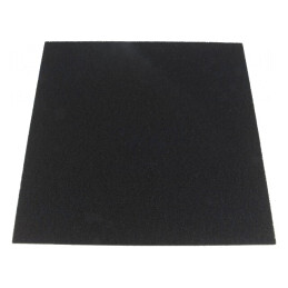 Burete Electroconductor ESD Negru 305x305x6mm | Electronic-mag.ro | Componente Electronice