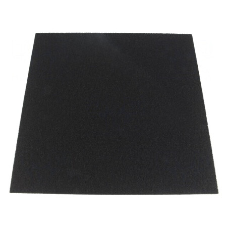 Burete Electroconductor ESD Negru 305x305x6mm | Electronic-mag.ro | Componente Electronice