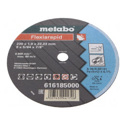 Disc de tăiere 230mm 22,23mm 1,9mm | Electronic-mag.ro | Componente Electronice