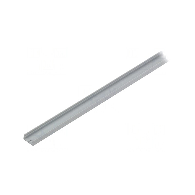 Profil LED Aluminiu Suprafață 1m Albă | Electronic-mag.ro | Componente Electronice