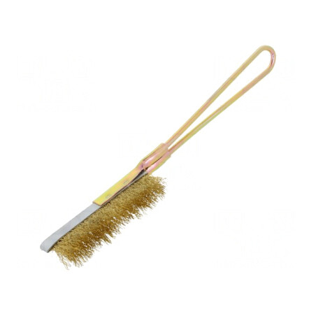 Perie Metalică Fir Alamă 235mm | Electronic-mag.ro | Componente Electronice