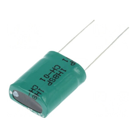 Supercondensator THT 1.5F 5.4V 17.3x9x22mm | Electronic-mag.ro | Componente Electronice