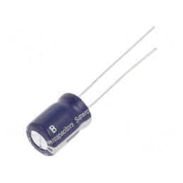 Supercondensator THT 1F 2.5V 10x31.5mm | Electronic-mag.ro | Componente Electronice