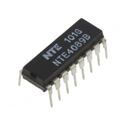 Multiplicator Binar CMOS 4-bit DIP16 3-18VDC | Electronic-mag.ro | Componente Electronice