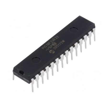 Microcontroler PIC 64MHz 2,3-5,5V THT DIP28 | Electronic-mag.ro | Componente Electronice
