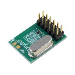 Modul RF Transmițător-Recepător FM 433,92MHz SPI | Electronic-mag.ro | Componente Electronice