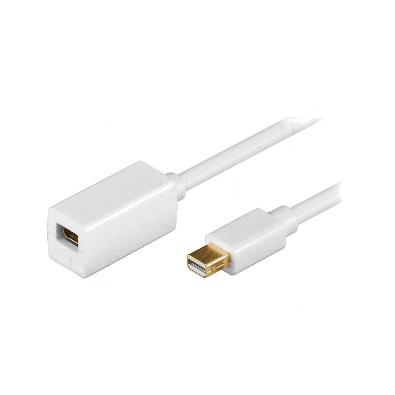 Cablu DisplayPort 1.2 Alb 2m | Electronic-mag.ro | Componente Electronice
