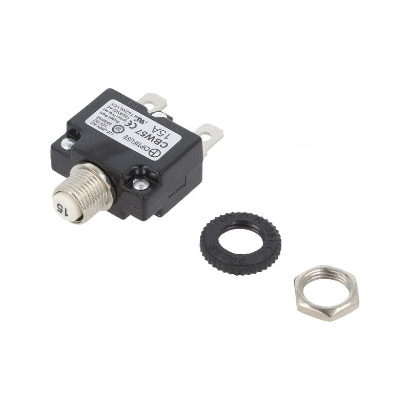 Siguranță termică 15A 125V/250V/32VDC/50VDC | Electronic-mag.ro | Componente Electronice