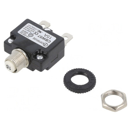 Siguranță termică 15A 125V/250V/32VDC/50VDC | Electronic-mag.ro | Componente Electronice