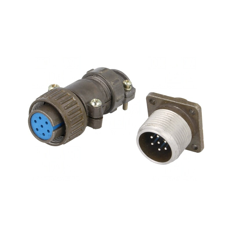 Conector Circular Soclu și Mufă 7 PIN 5A | Electronic-mag.ro | Componente Electronice