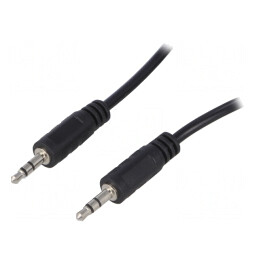 Cablu Audio Jack 3.5mm 10m Negru | Electronic-mag.ro | Componente Electronice