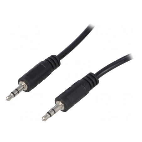 Cablu Audio Jack 3.5mm 10m Negru | Electronic-mag.ro | Componente Electronice
