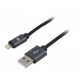 Cablu USB 2.0 Apple Lightning 1,8m Aurit | Electronic-mag.ro | Componente Electronice