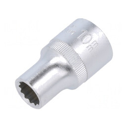Tubulară 12-puncte 1/2" 10mm Oțel Crom-Vanadium | Electronic-mag.ro | Componente Electronice