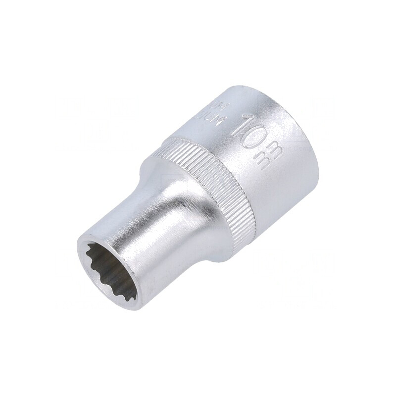 Tubulară 12-puncte 1/2" 10mm Oțel Crom-Vanadium | Electronic-mag.ro | Componente Electronice