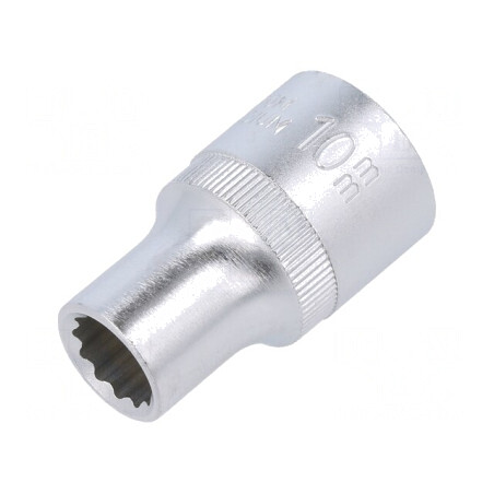 Tubulară 12-puncte 1/2" 10mm Oțel Crom-Vanadium | Electronic-mag.ro | Componente Electronice