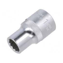Tubulară 12-puncte 1/2 oţel crom-vanadium 11mm | Electronic-mag.ro | Componente Electronice