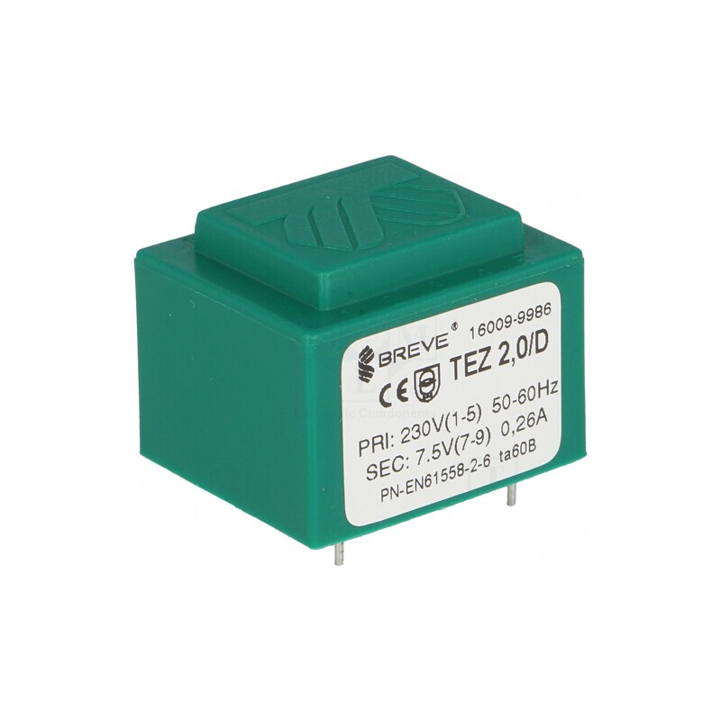 Transformator încapsulat 2VA 230V 7,5V PCB | Electronic-mag.ro | Componente Electronice Transformator încapsulat 2VA 230V 7,5V PCB | Electronic-mag.ro | Componente Electronice
