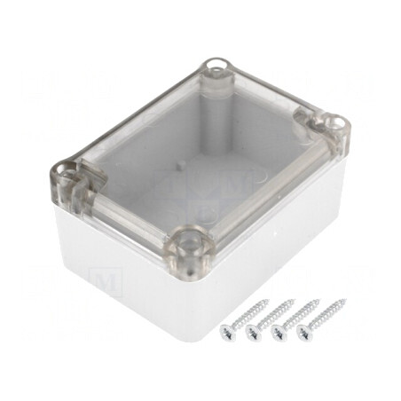 Carcasă Universală ABS Gri 64x88x42 mm cu Garnitură | Electronic-mag.ro | Componente Electronice