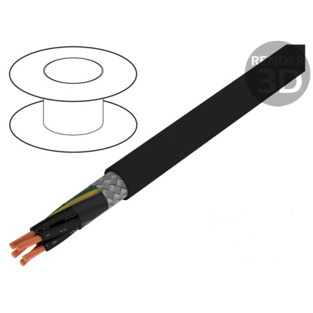 Cablu Ecranat JZ-500-C 5G1mm2 PVC | Electronic-mag.ro | Componente Electronice