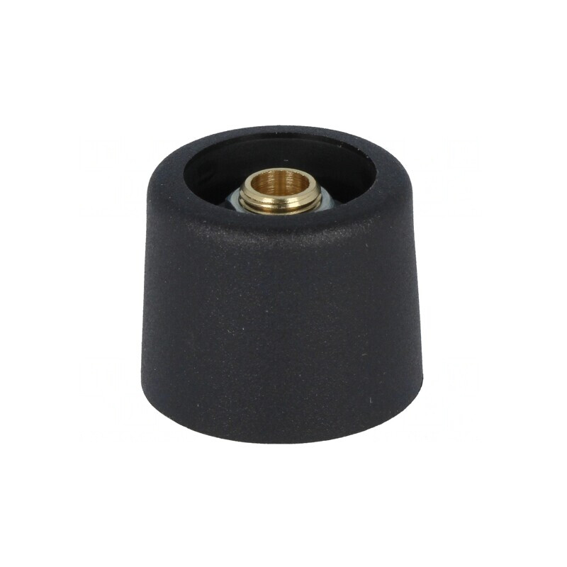 Buton rotativ poliamidă Ø6,35mm Ø20x16mm | Electronic-mag.ro | Componente Electronice
