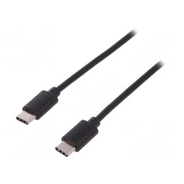 Cablu USB C 1m Negru