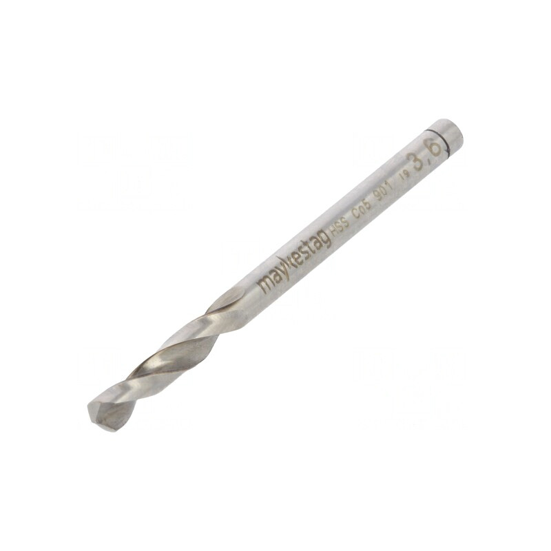 Burghiu Metal 3.6mm 52mm HSS-E Cobalt | Electronic-mag.ro | Componente Electronice