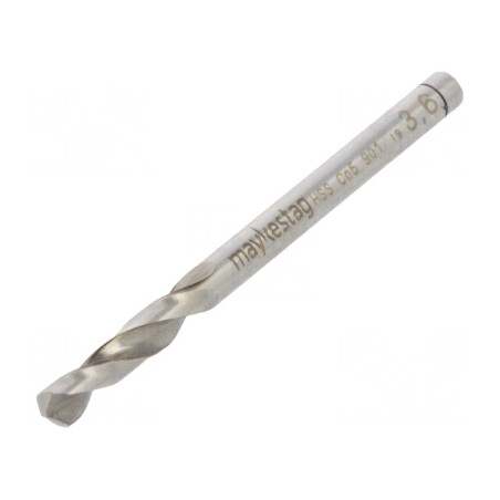 Burghiu Metal 3.6mm 52mm HSS-E Cobalt | Electronic-mag.ro | Componente Electronice