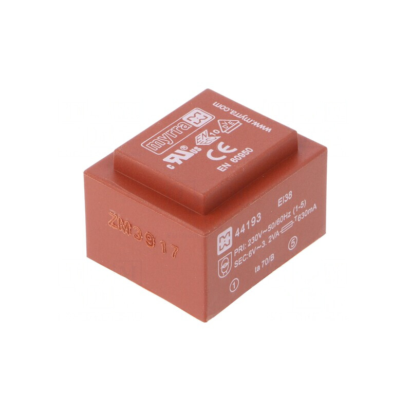Transformator încapsulat 3,2VA 230V 6V PCB | Electronic-mag.ro | Componente Electronice