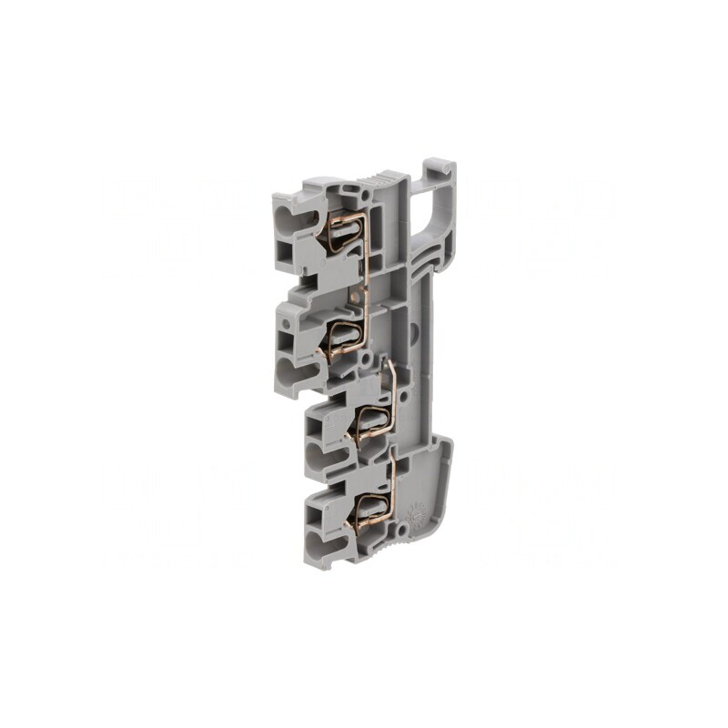 Conector Șine Piste 3 Borne 4 Gri cu Arc | Electronic-mag.ro | Componente Electronice Conector Șine Piste 3 Borne 4 Gri cu Arc | Electronic-mag.ro | Componente Electronice
