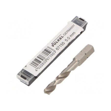 Burghiu Metal 5mm 50mm 26mm | Electronic-mag.ro | Componente Electronice