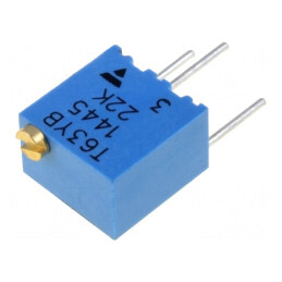 Potentiometru de Montare 22kΩ 250mW 15 Ture | Electronic-mag.ro | Componente Electronice