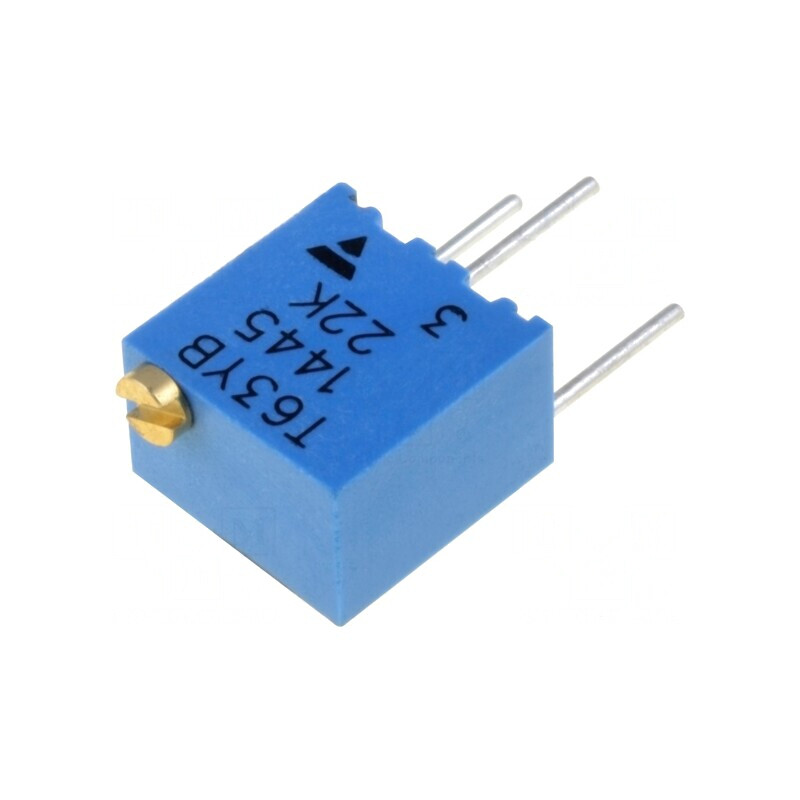 Potentiometru de Montare 22kΩ 250mW 15 Ture | Electronic-mag.ro | Componente Electronice