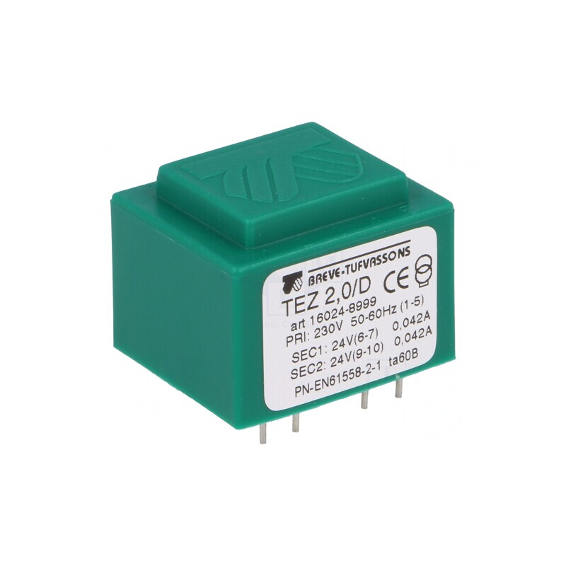 Transformator Încapsulat 2VA 230V 24V 41,6mA | Electronic-mag.ro | Componente Electronice Transformator Încapsulat 2VA 230V 24V 41,6mA | Electronic-mag.ro | Componente Electronice