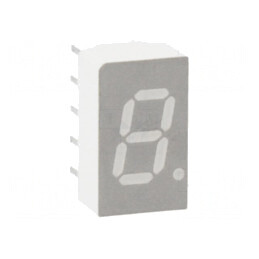 Afişaj LED 7 Segmente 7,62mm Roşu | Electronic-mag.ro | Componente Electronice