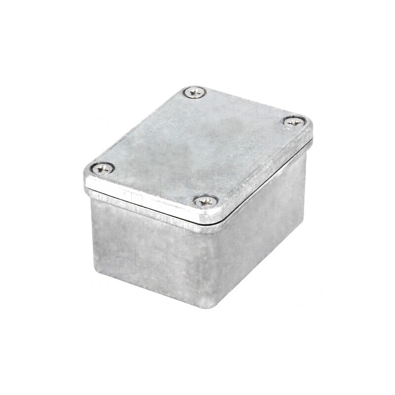 Carcasă Universală Aluminiu Naturală 41mm x 55,5mm x 31mm | Electronic-mag.ro | Componente Electronice