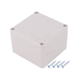 Carcasă Universală ABS Gri 80x82x55mm | Electronic-mag.ro | Componente Electronice