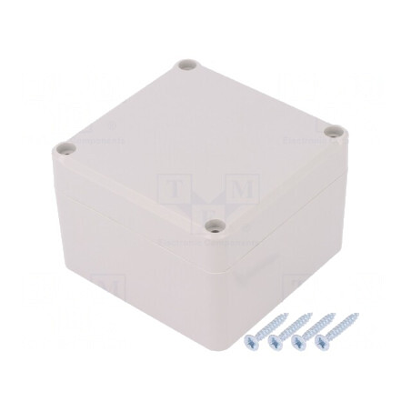 Carcasă Universală ABS Gri 80x82x55mm | Electronic-mag.ro | Componente Electronice