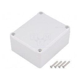 Carcasă Universală cu Bucșă din Alamă 74x89x41mm | Electronic-mag.ro | Componente Electronice