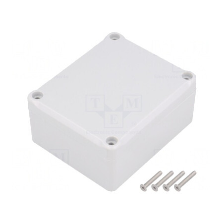 Carcasă Universală cu Bucșă din Alamă 74x89x41mm | Electronic-mag.ro | Componente Electronice