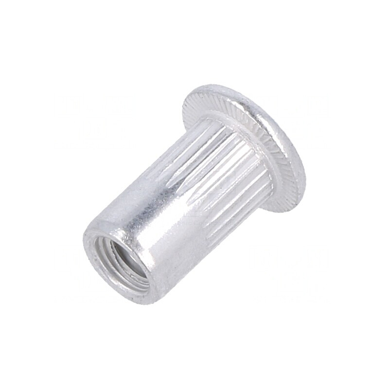 Piuliță nit M4 aluminiu 10 buc. | Electronic-mag.ro | Componente Electronice