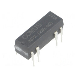 Releu Senzor Reed DPST-NO 5VDC 500mA 150VDC 10W | Electronic-mag.ro | Componente Electronice