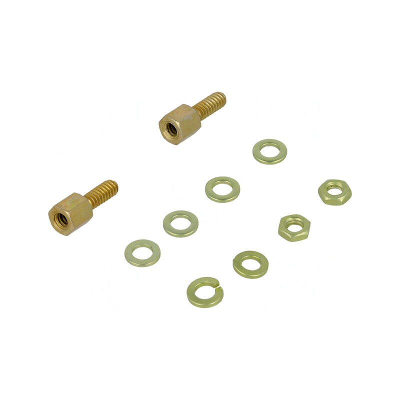 Set șuruburi D-Sub 7,93mm UNC 4-40 | Electronic-mag.ro | Componente Electronice