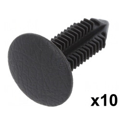 Clips Tapițerie Negru 10buc Mercedes | Electronic-mag.ro | Componente Electronice