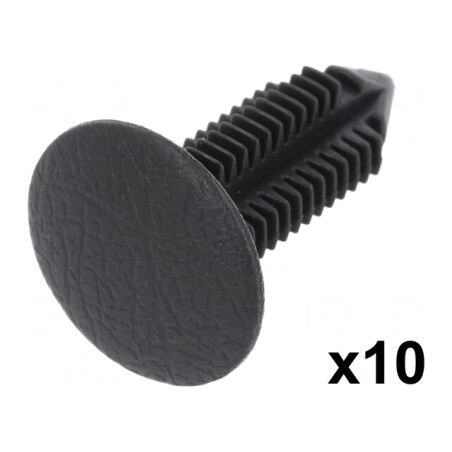 Clips Tapițerie Negru 10buc Mercedes | Electronic-mag.ro | Componente Electronice