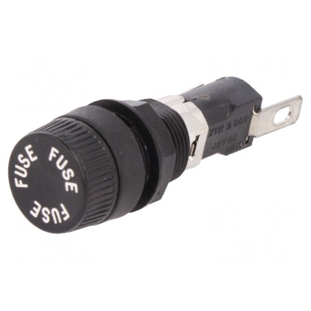 Clemă Siguranțe Cilindrice 16A 250V 6.3x32mm Pe Panou | Electronic-mag.ro | Componente Electronice
