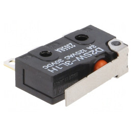 Microîntrerupător cu Manetă 3A 125VAC/30VDC | Electronic-mag.ro | Componente Electronice