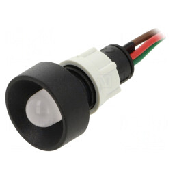 Lampă de Control LED Roșie/Verde 24V 13mm | Electronic-mag.ro | Componente Electronice